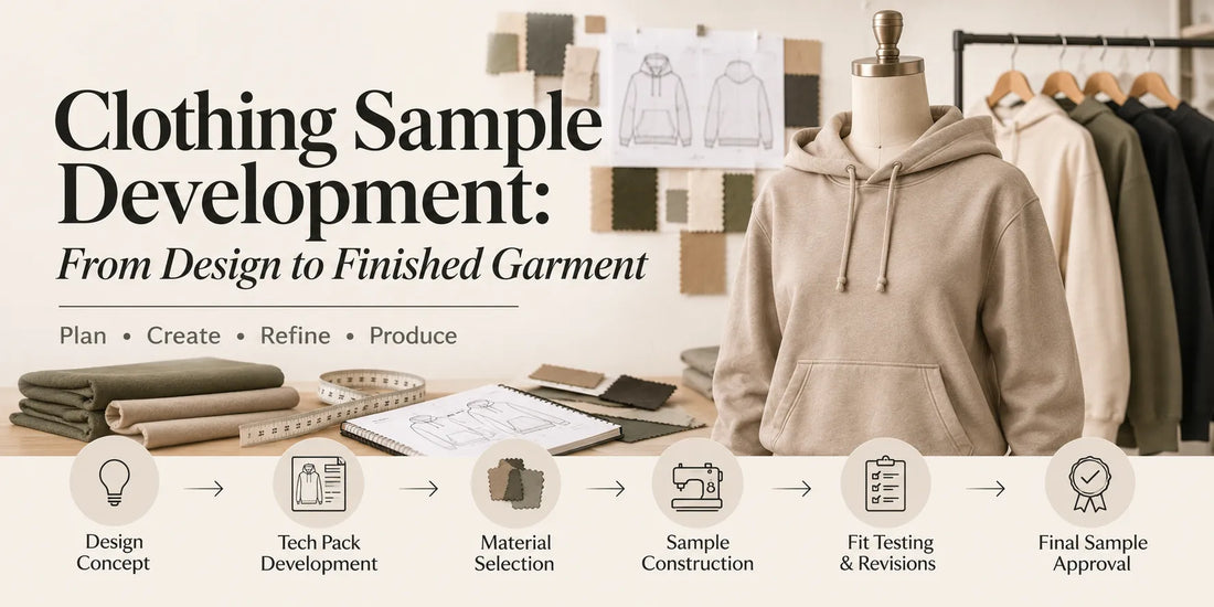 Clothing Sample Development: From Design to Garment