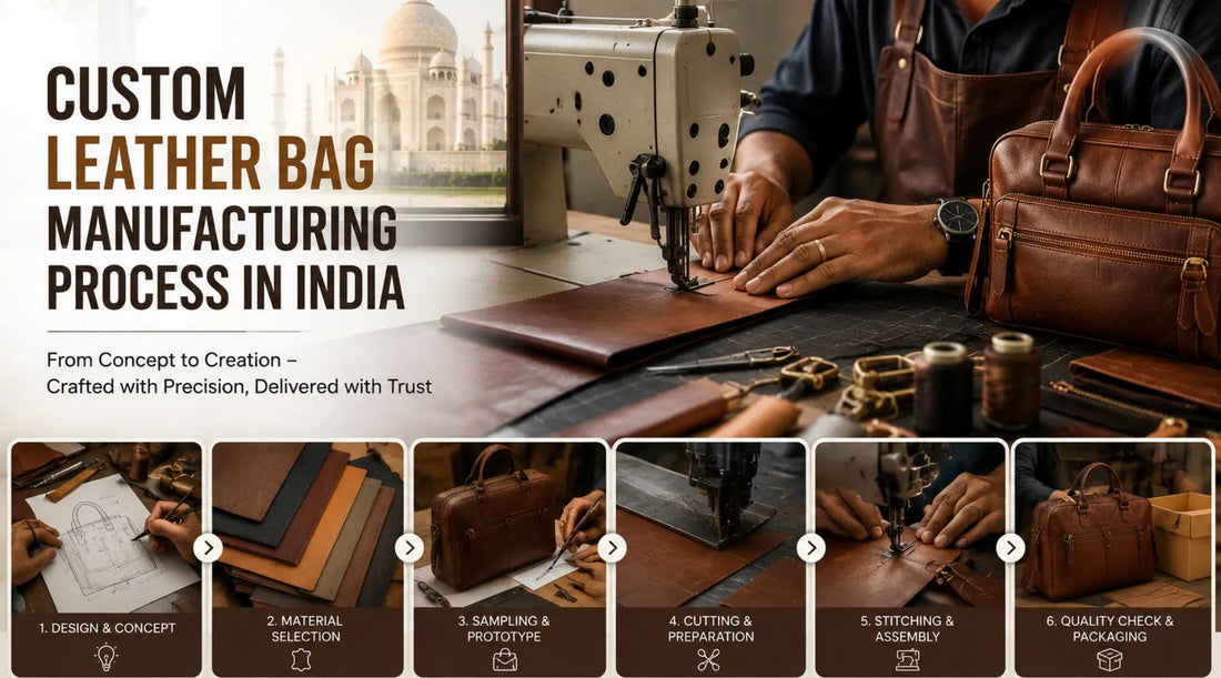 Custom Leather Bag Manufacturing Process