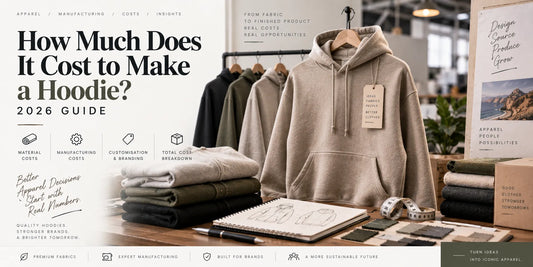 How Much Does It Cost to Make a Hoodie? 2026 Guide