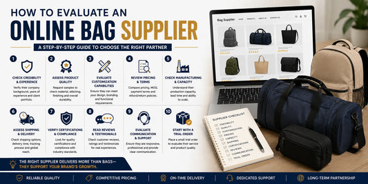How to Evaluate an Online Bag Supplier 