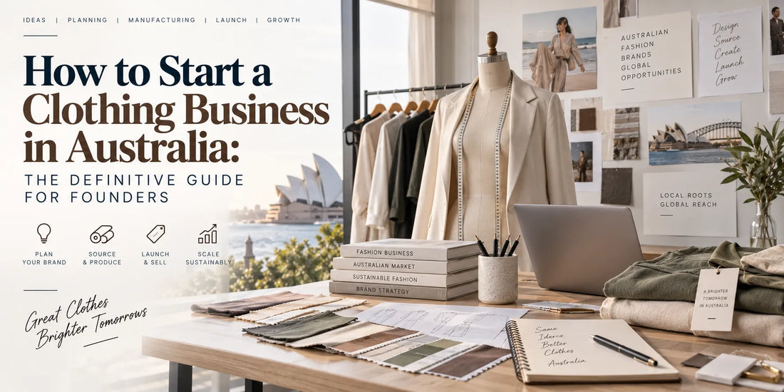 How to Start a Clothing Business in Australia: The Definitive Guide for Founders