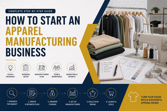 How to Start an Apparel Manufacturing Business