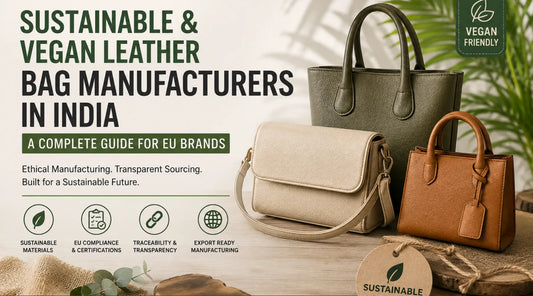 Vegan & Sustainable Leather Bag Manufacturers