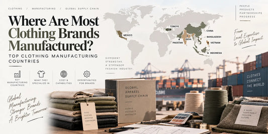 Where Are Most Clothing Brands Manufactured? Top Clothing Manufacturing Countries
